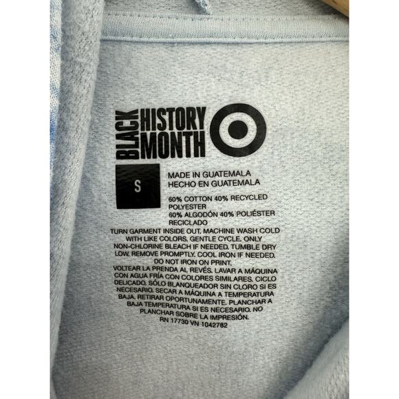 Target, Black History Month Tye Dye "Black Beautiful Proud" Sweatshirt Pre-Owned - Picture 4 of 6